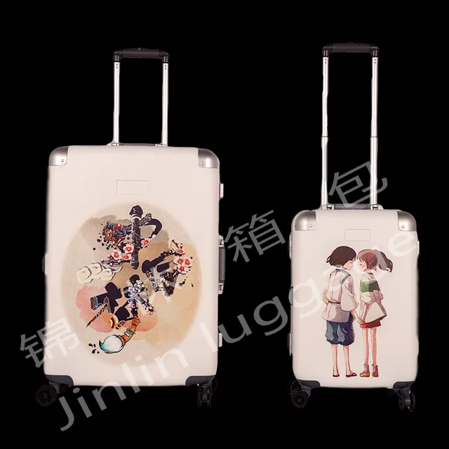 Travel Luggage LIGHT LUGGAGE ALUMINUM LUGGAGE LUGGAGE LUGGAGE PC TROLLEY CASE HARD LUGGAGE AAA GOOD QUALITY LUGGAGE