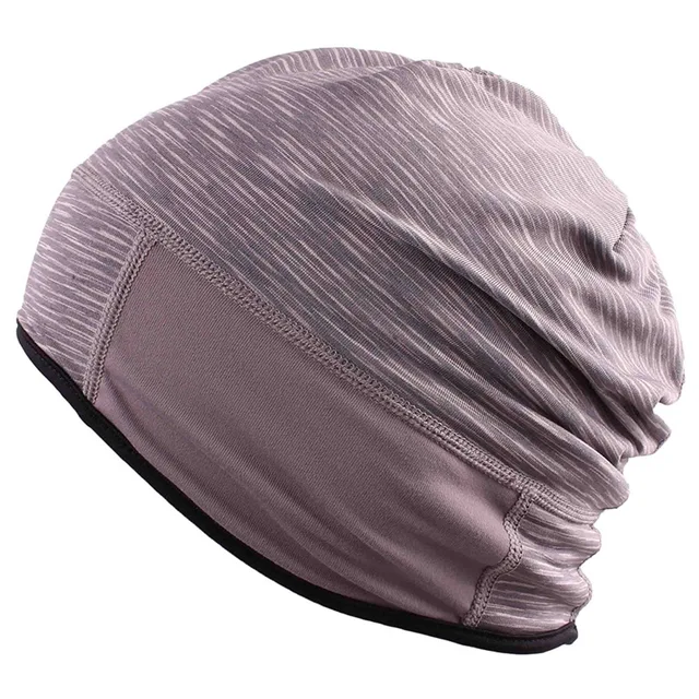 Winter warm fleece lining hiking skiing outdoor sports beanie cap