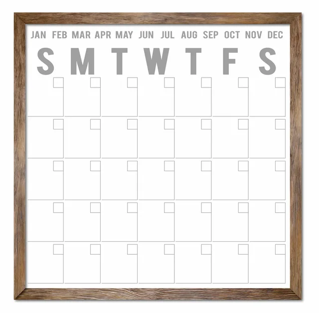 Wooden frame writing board