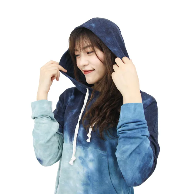 Ladies Tie Dye Hoodie