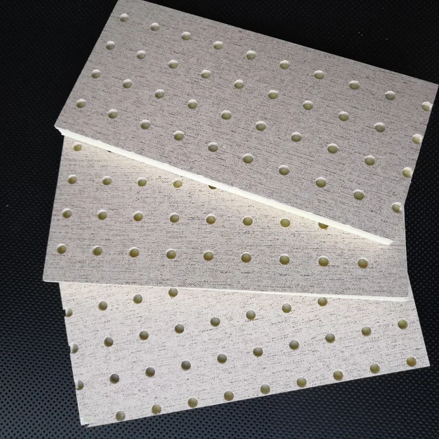 Perforate acoustic wall panel