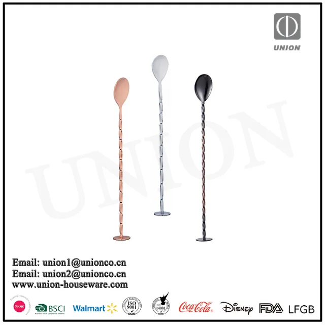 Stainless steel stirrer metal stirrer bar spoon