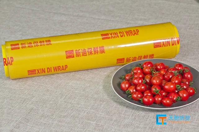 Transparent PVC Food Wrap With Best Elasticity