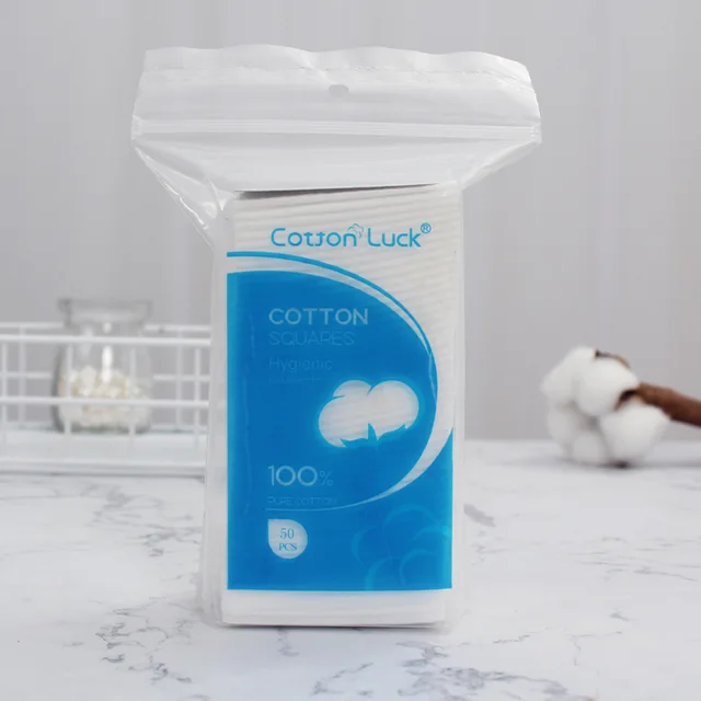 Square pads in bag with one string
