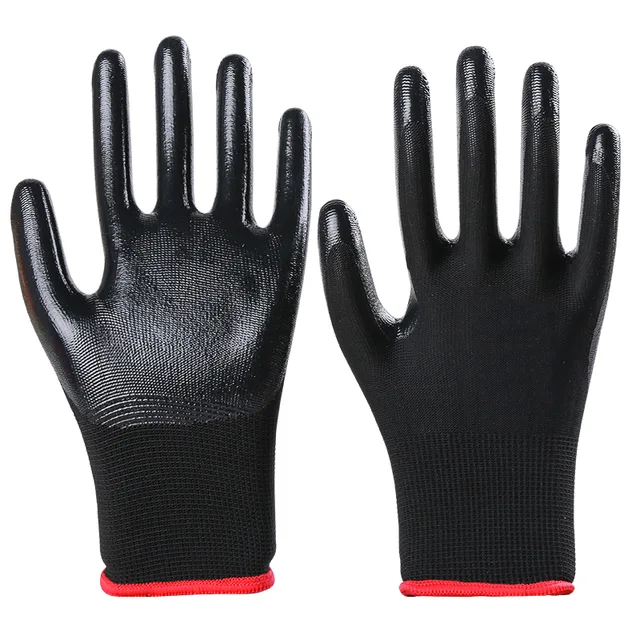 Nitrile Coated Gloves - Polyester