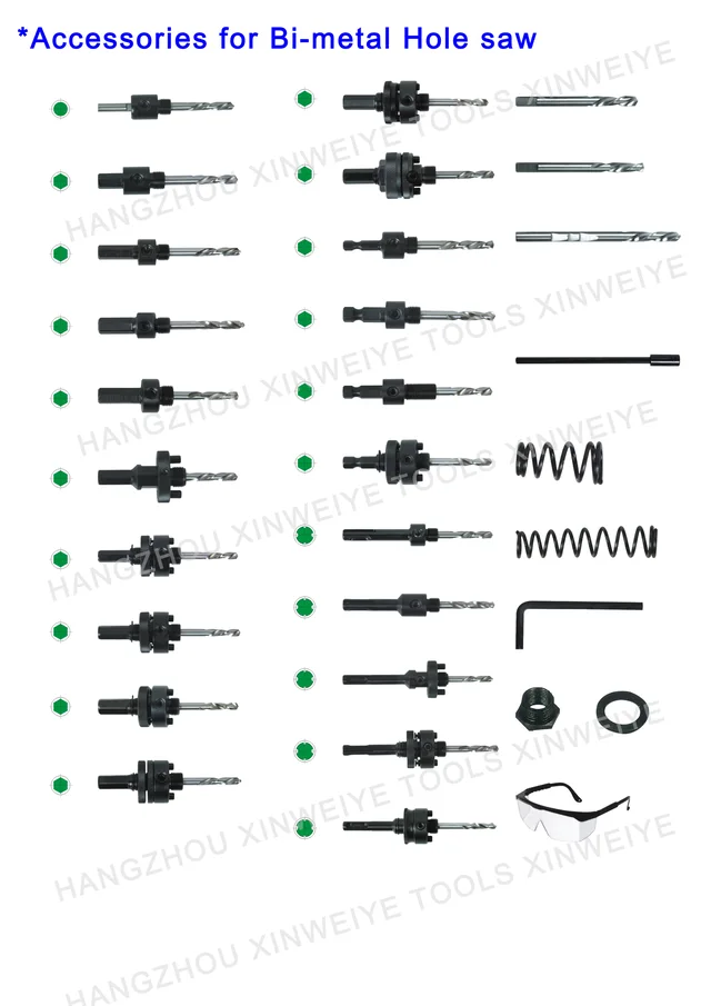 BI METAL HOLE SAW ARBOR( Accessories, MANDREL)