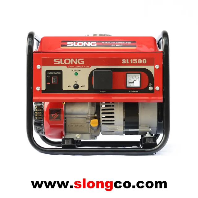 SLONG rated output 1000 watts (1.0/1.2kw)gasoline generator