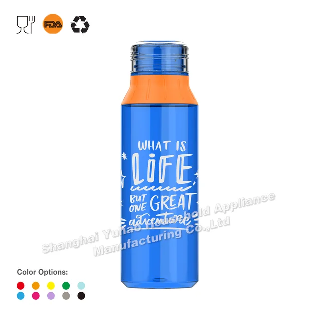 740ml Tritan Capsule Plastic Water Bottle