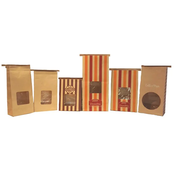 Tin Tie Bag With Window