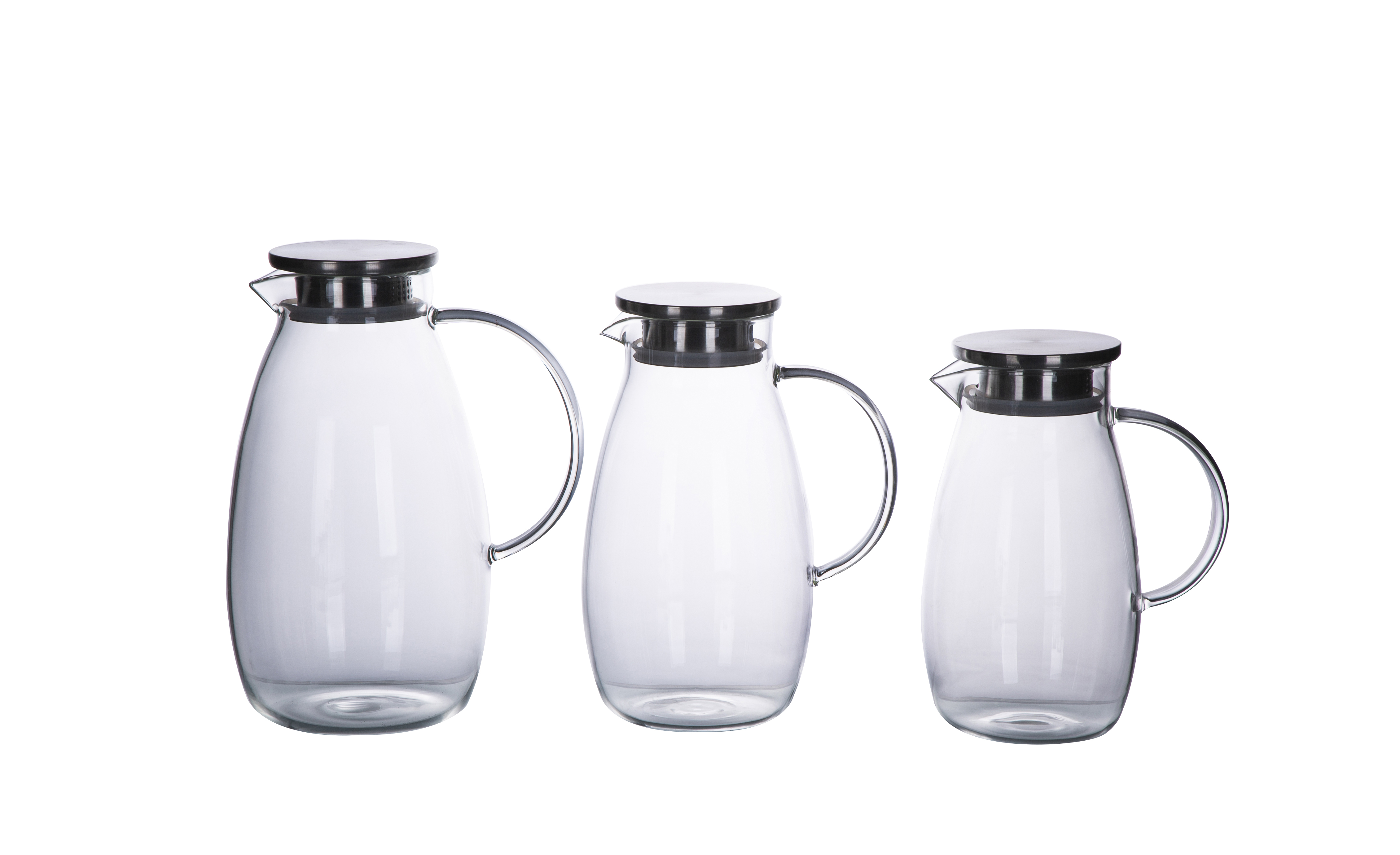 Glass pitcher