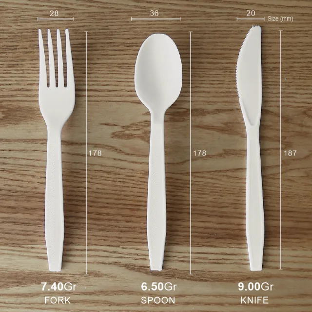 CPLA Cutlery, Heavy Duty