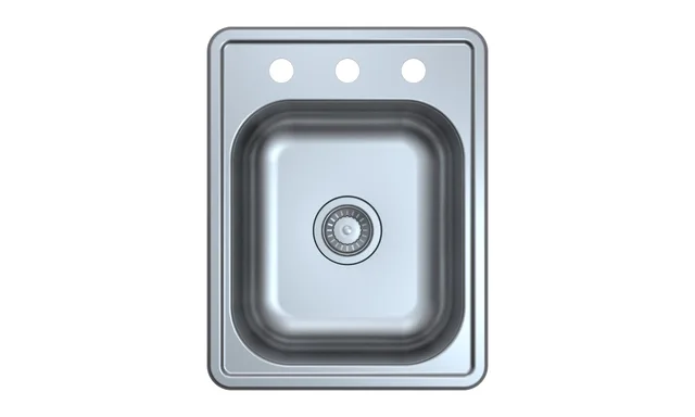 Stainless Steel Drop-in Single Bowl sink