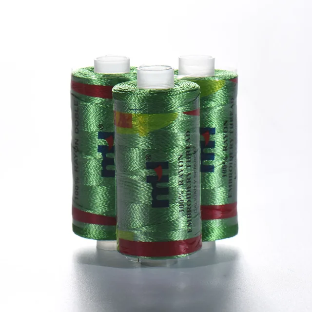 300D/2 100% Viscose Rayon Embroidery Thread 25G