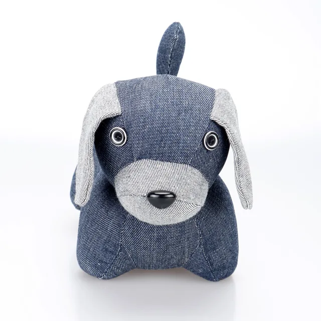 Jean Stuffed dog toy for home decoration