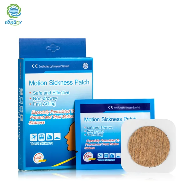 Motion sickness patch