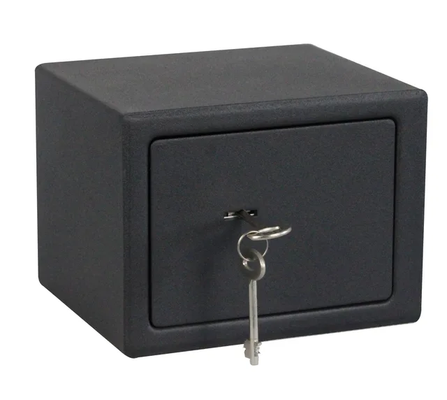 12. Key lock safe