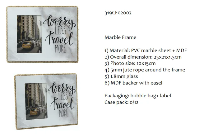 Marble Photo Frame