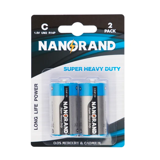 Carbon zinc C battery