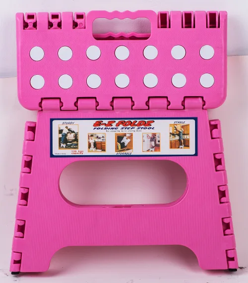 Plastic folding chair