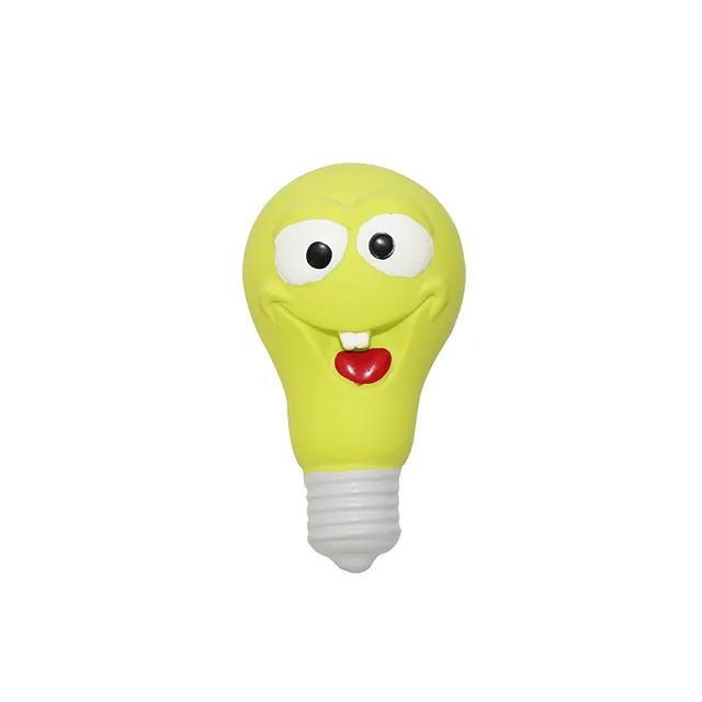 10CM Latex Bulb Dog Pet Toys Green color