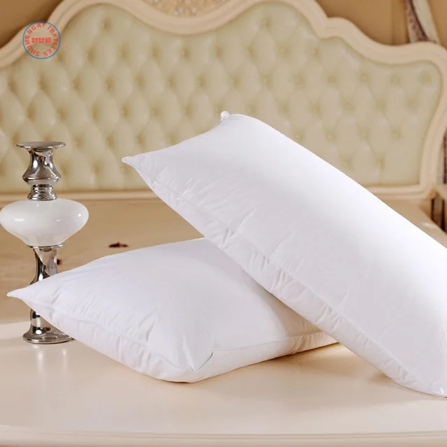 Down and feather pillow