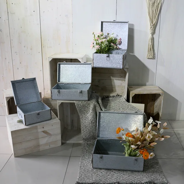 Zinc storage basket