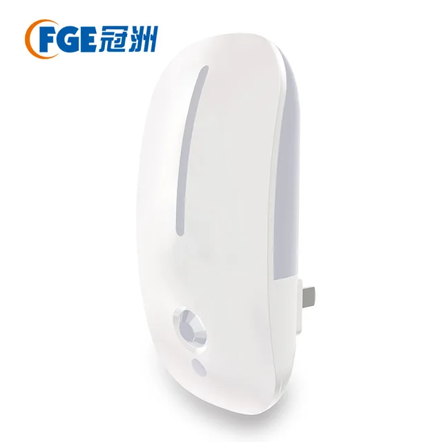 AC Sensor Light LED night light mouse shape lamp motion sensor light dual sensor lamp auto switch