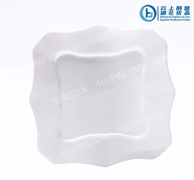 Opal Glassware Opal Glass Glassware Dinner Set Opal Glass Square Plate