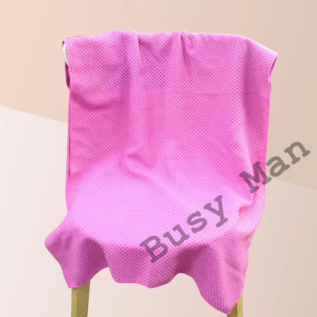 Polyester and polyamide ruber yoga gym towel