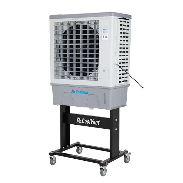 Outdoor Movable 60L water tank air cooler with high stand