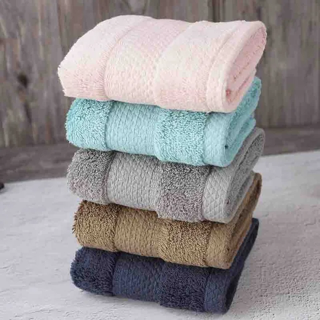 100% Cotton Cheap Dobby Wholesale Small Terry Face Cloth Hand Towels