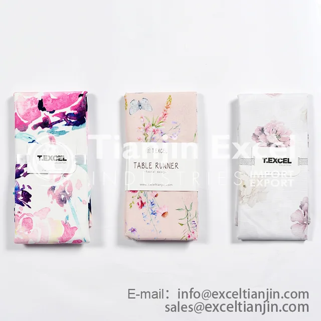 00000AA1-3 table runner table cloth mini matt printed