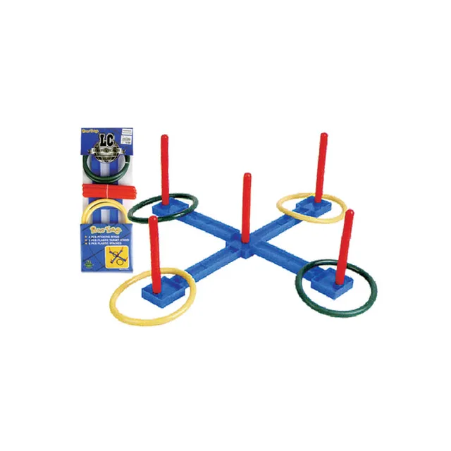 Ring toss game set