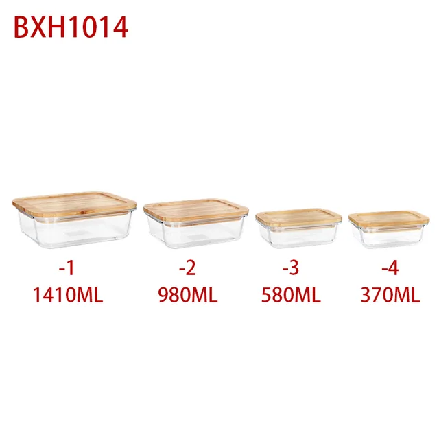 Crisper, Fresh keeping bowl, Glass storage bowl