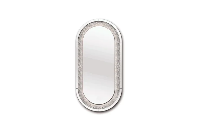 Luxurious crystal glass wall mirror for home and commercial decoration