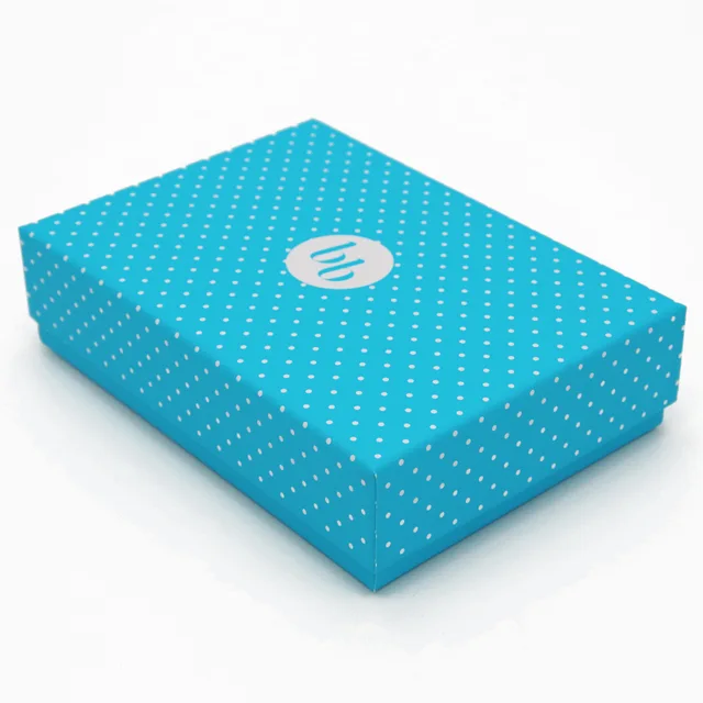 Kid shoe packaging box lid and base box