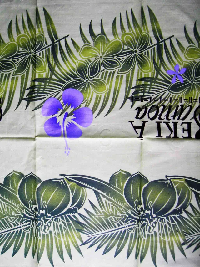 T/C Printed Jumping Fish Fabric