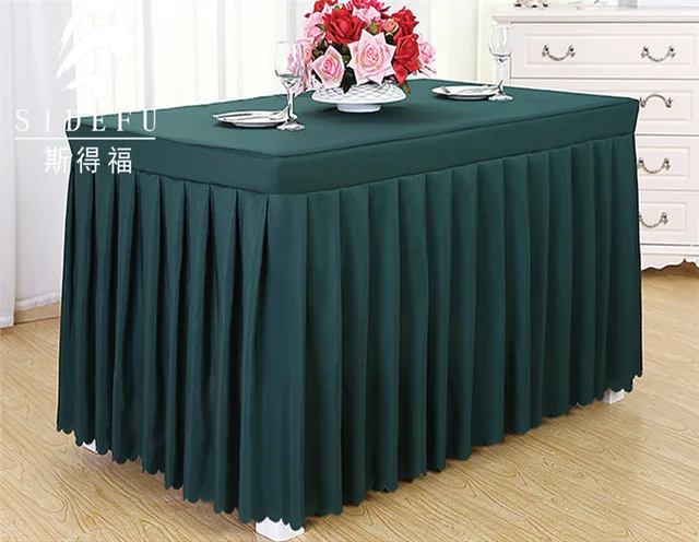 Hotel Table Cloth Skirt Conference