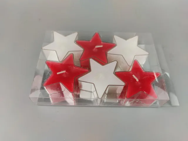 S/6 star candles in PC cup