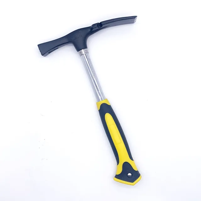 Brick hammer with tubular steel handle，B type
