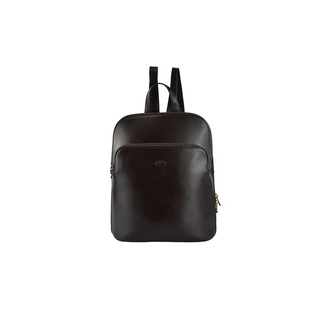 Leather backpack
