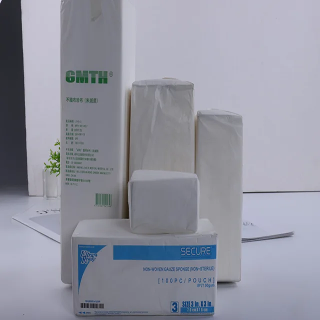 Nonwoven gauze