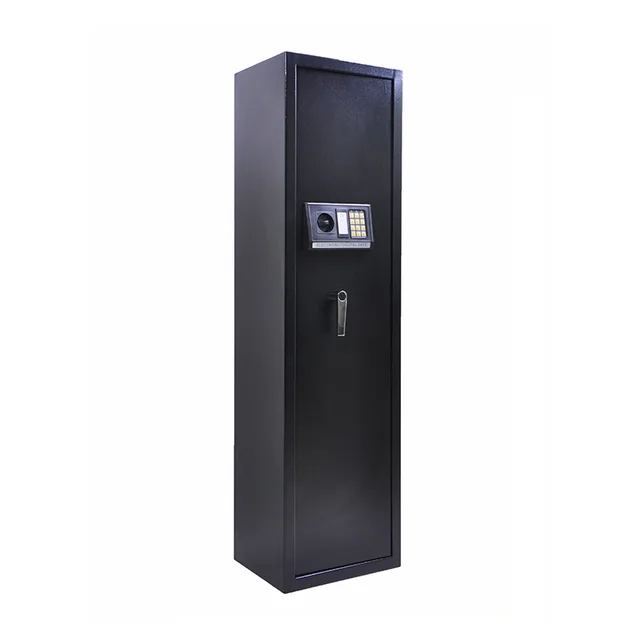 High quality Large Electronic digital Rifle Gun Safe with handle holding 8pcs guns