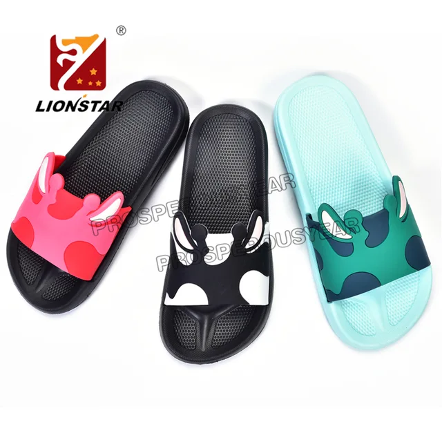 New fashion rubber patch cute design Slide Sandal slipper