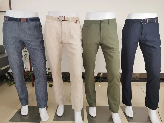 Cotton Line Men's Trouser
