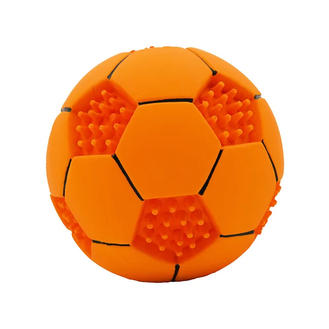 φ 4" Latex Football Natural Latex Dog Pet Toys
