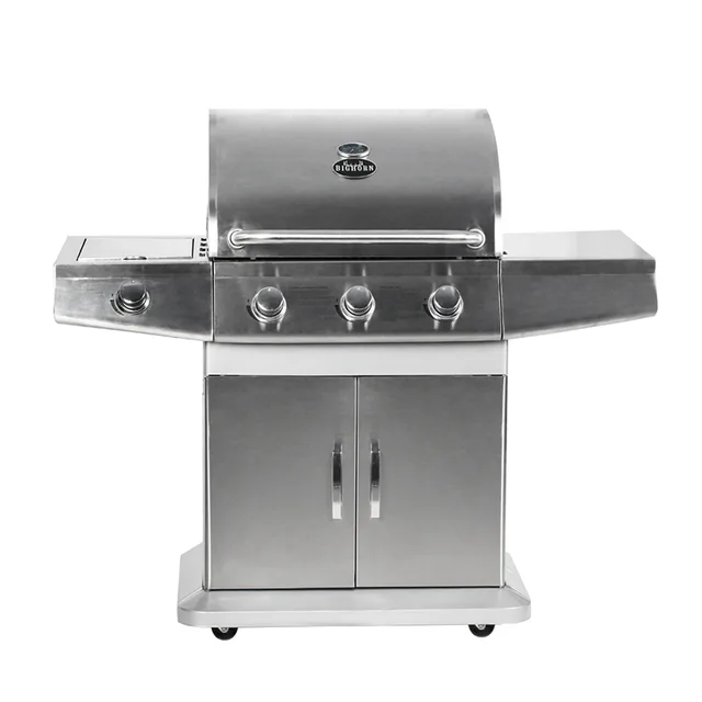 3 +1 burner S/S gas grill