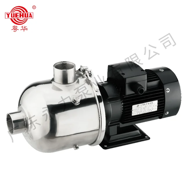 Horizontal multi-stage stainless steel pumps