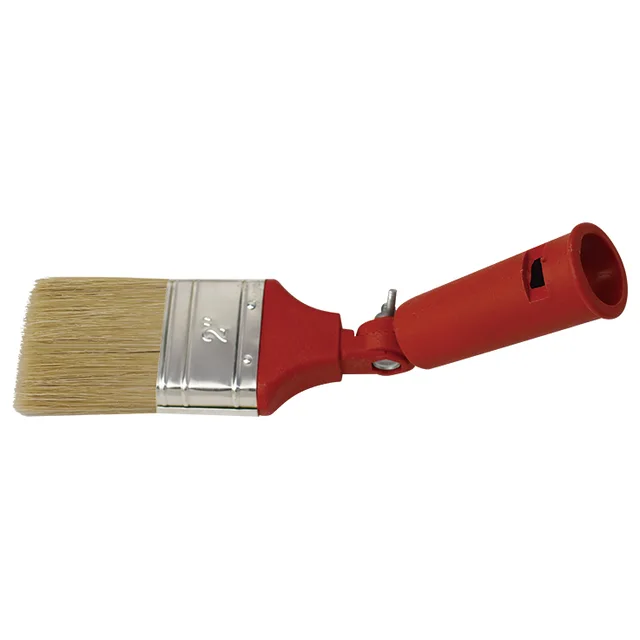 Professional cheap adjustable plastic handle block paint brush