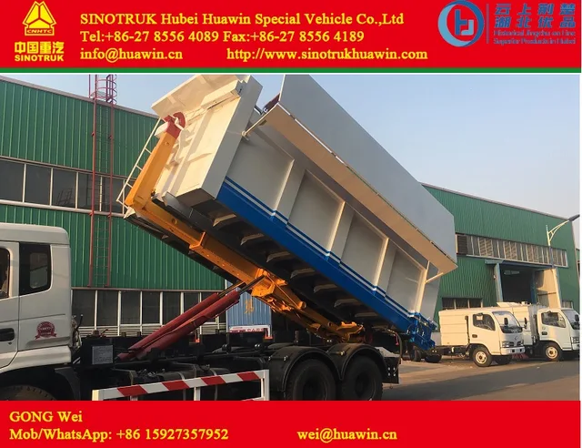 Camion ampliroll HOWO 6x4 HP 20 CBM